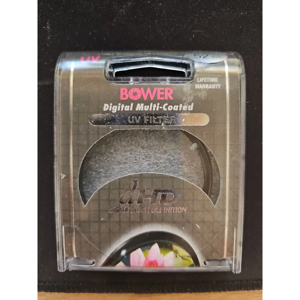 Bower 52mm Digital Multi-Coated UV Filter  - BRAND NEW SEALED - (772)